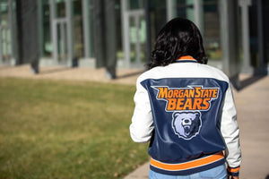 Morgan State | LADIES CROP JACKET(K)