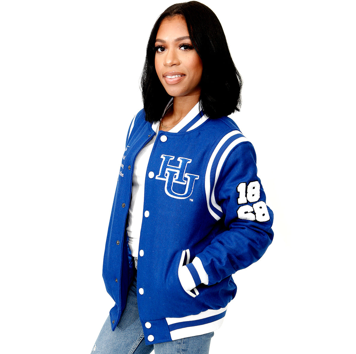 Hampton U | VARSITY JACKET Unisex -aja