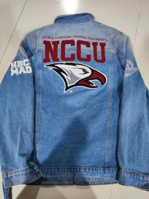 NCCU | Chenille DENIM JKT (aja)