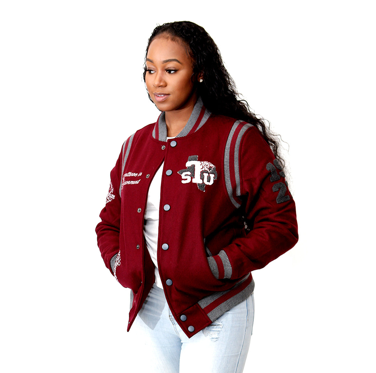 Texas Southern  |  Chenille VARSITY JACKET Unisex