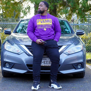 Prairie View A&M | 90s Alumni PURPLE Unisex Sweatshirt (Z)