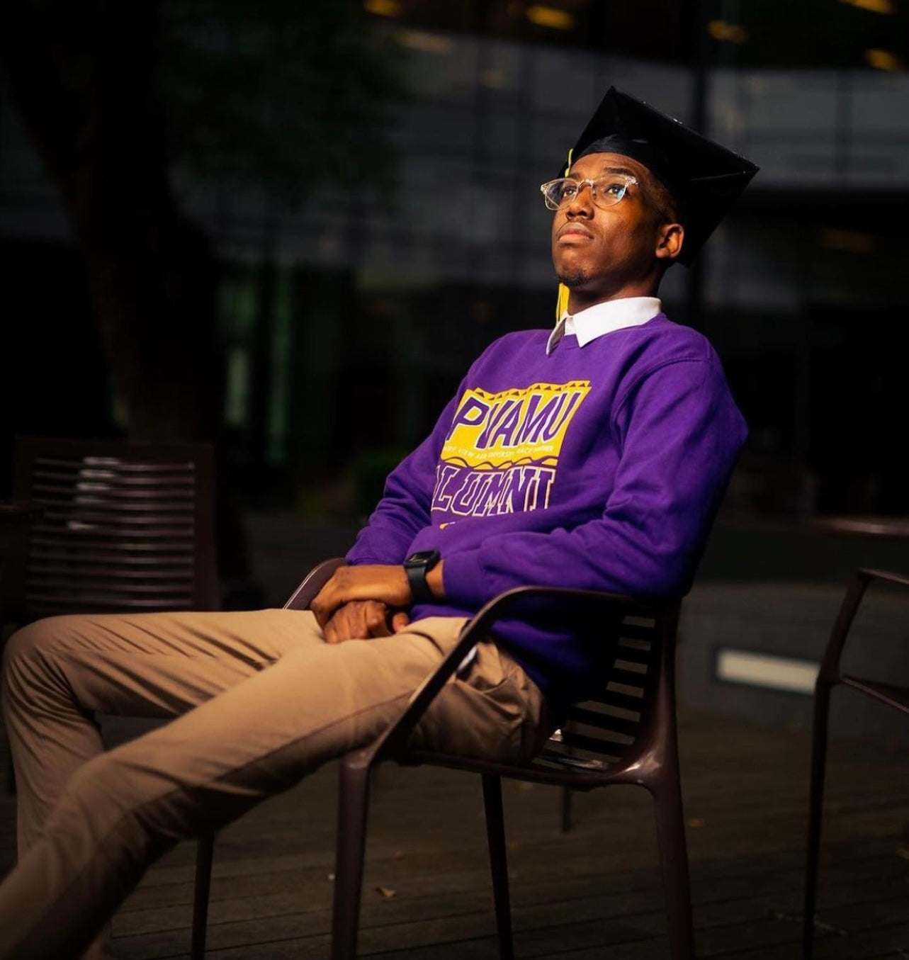 PVAMU  | 90s Alumni PURPLE Unisex Sweatshirt (**)