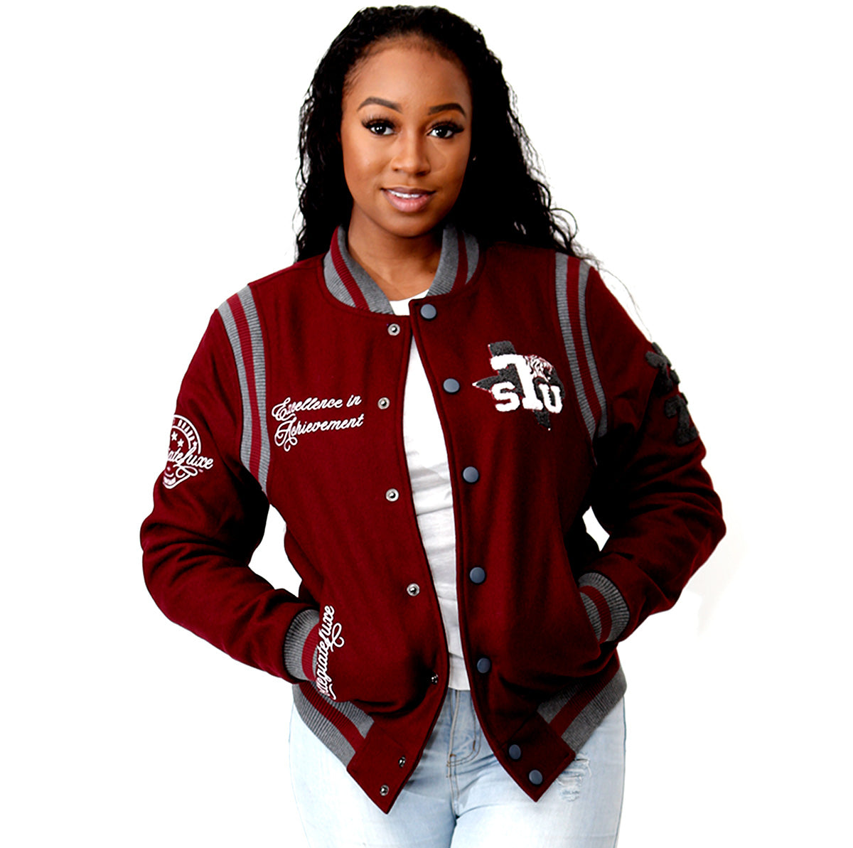 Texas Southern  |  Chenille VARSITY JACKET Unisex