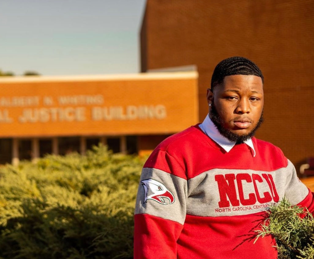NCCU | 2 TONE Chenille  Unisex Sweatshirt (a**