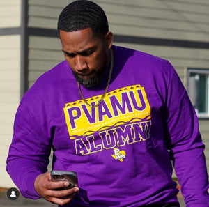 Prairie View A&M | 90s Alumni PURPLE Unisex Sweatshirt (Z)