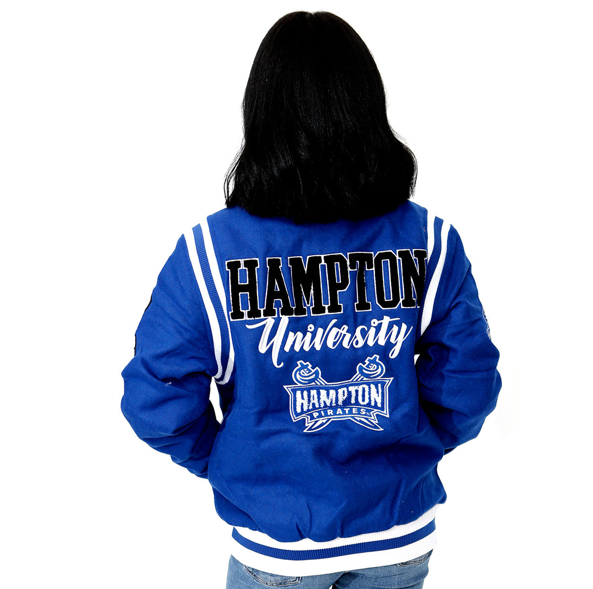 Hampton U | VARSITY JACKET Unisex -aja