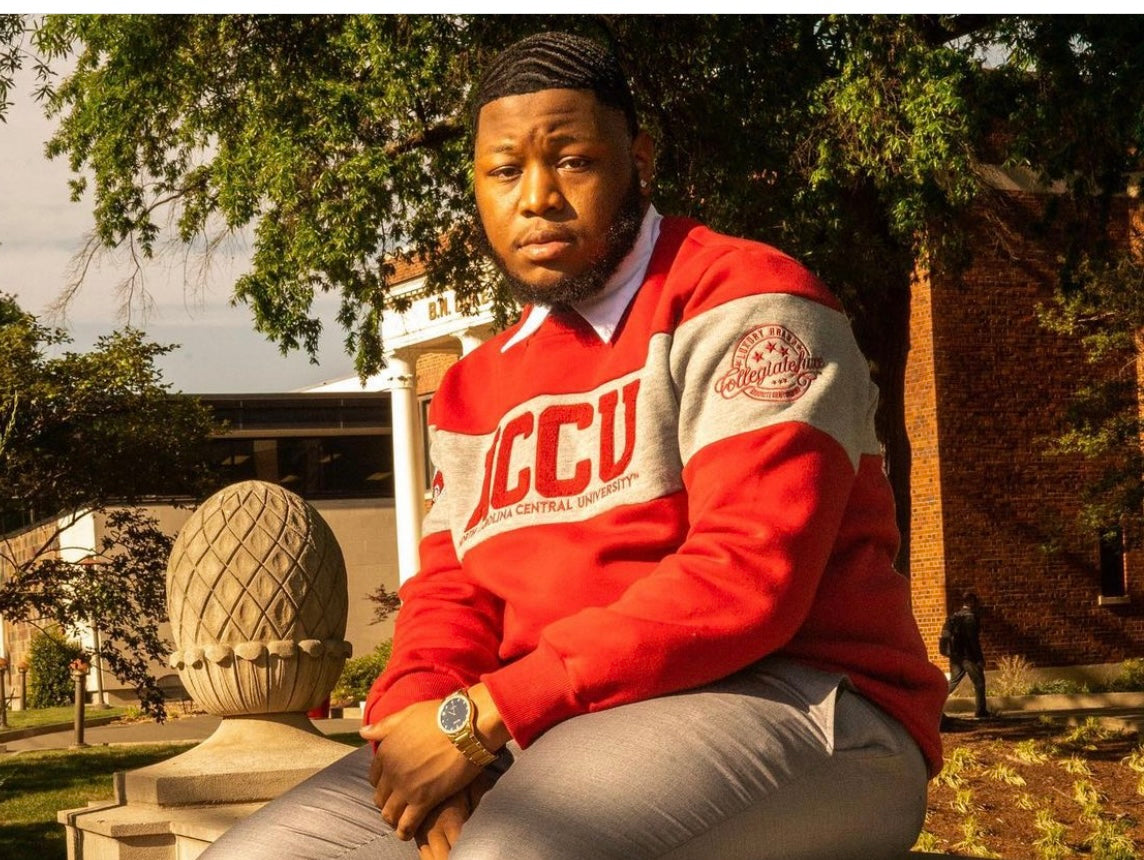 NCCU | 2 TONE Chenille  Unisex Sweatshirt (a**