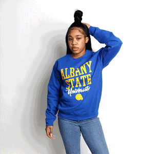 ALBANY STATE. | 2020 Univ. Royal Blue Unisex Sweatshirt (Z)