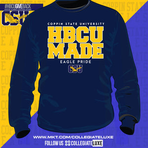 Coppin St. | HBCU MADE Navy Unisex Sweatshirt