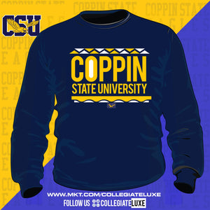 Coppin St. | 80s Student Navy Unisex Sweatshirt (N)