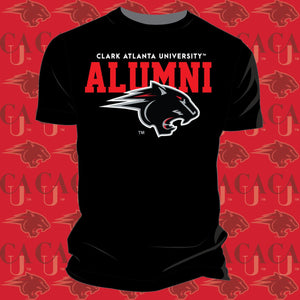 Clark Atlanta | Panther Alumni UNISEX Black Tees (z)
