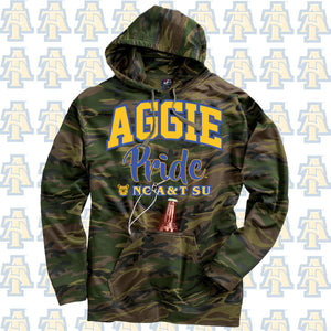 NC A&T AGGIES | PRIDE CAMO | Pullover Hoodie (Z)