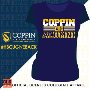 Coppin St. | ALUMNI Navy Ladies Tees