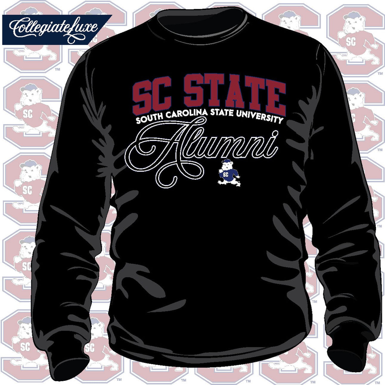 SC STATE | Fancy Alumi Black Sweatshirt (N)