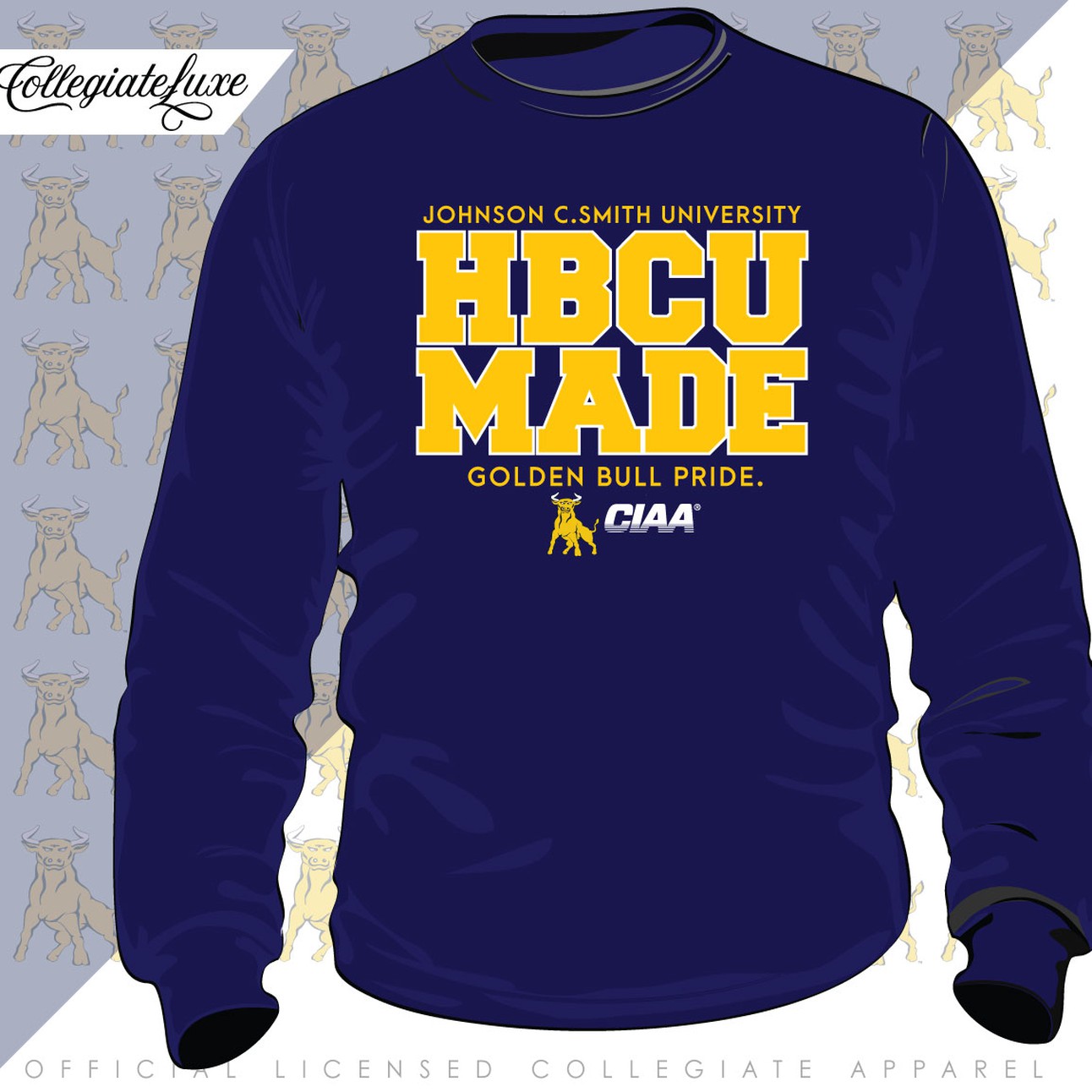JCSU | HBCU MADE Navy Unisex Sweatshirt (z)