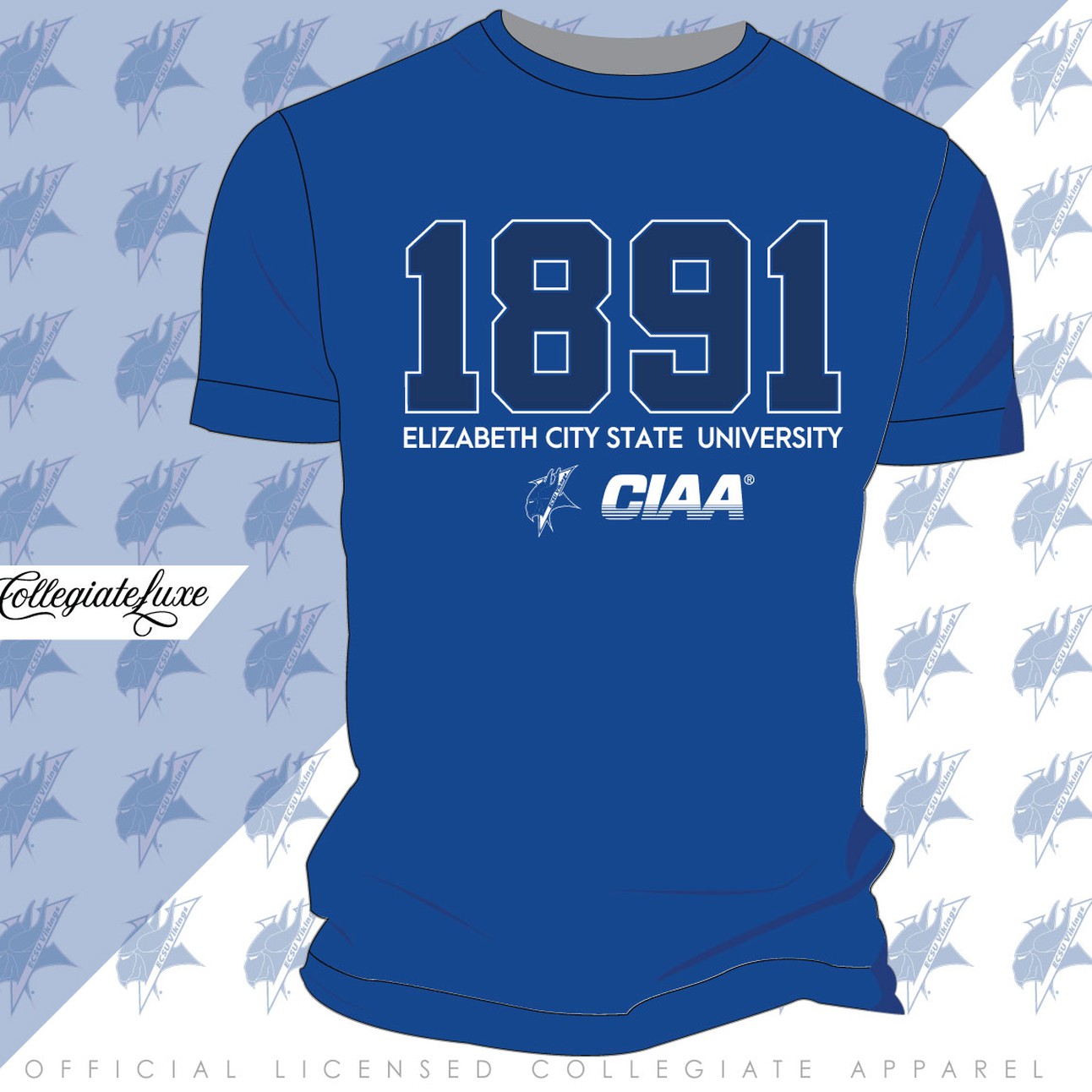 ECSU | EST. Royal Blue Unisex Tees (Z) (DK)