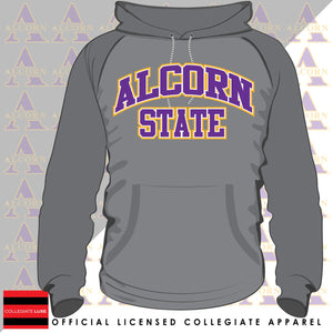 ALCORN | Univ. ARCH Gray Unisex Hoodies