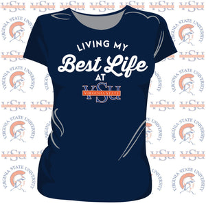 Virginia State  | VSU  Best LIFE Ladies Crew T's (z) (DK)