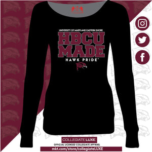 UMES | HBCU MADE Black Ladies Off The Shoulder -Z-