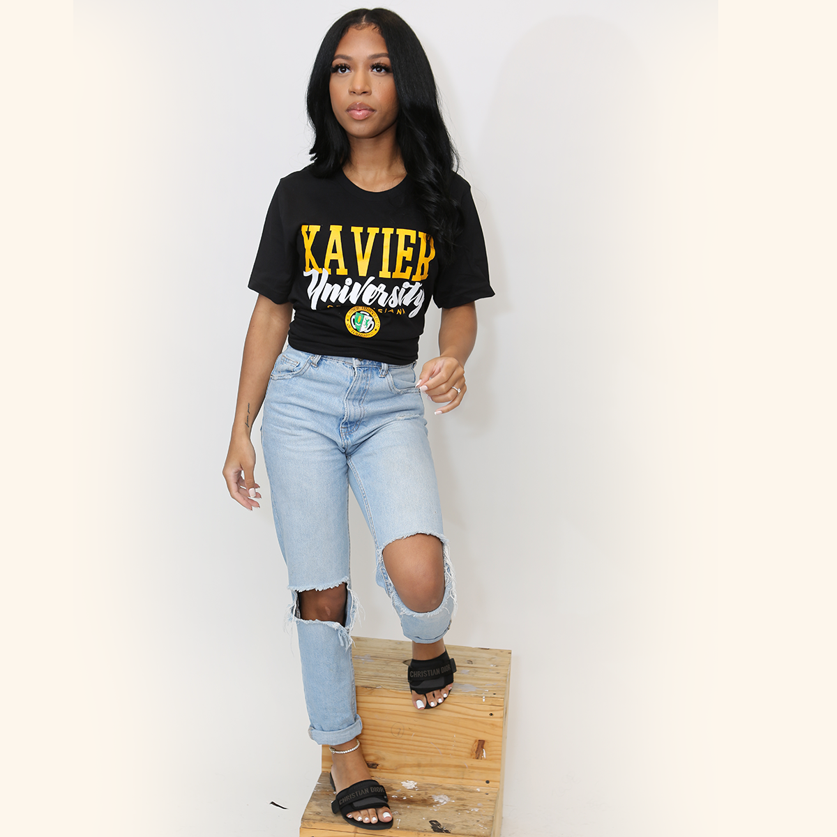 Xavier University | 2020 University | Black Ladies Tees  (aja)